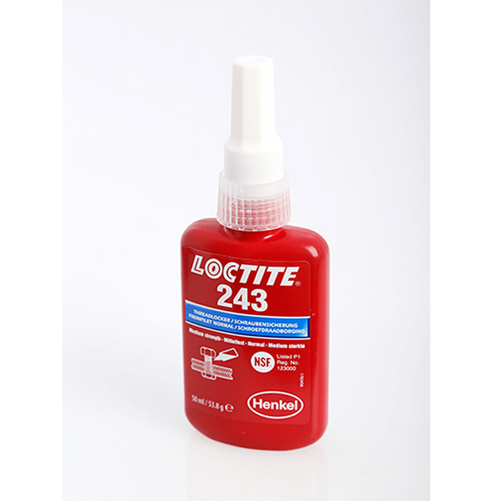 Henkel (Loctite) Genuine LOCTITE 243 x 50ml Medium Strength Oil Tolerant  Threadlocker