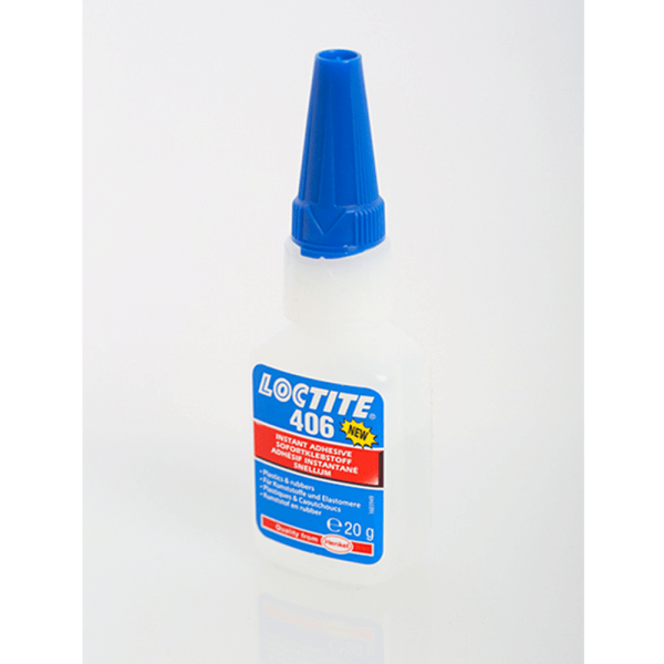 LOCTITE 406/50G Instant Adhesive for Plastics & Rubber ABC Bearings