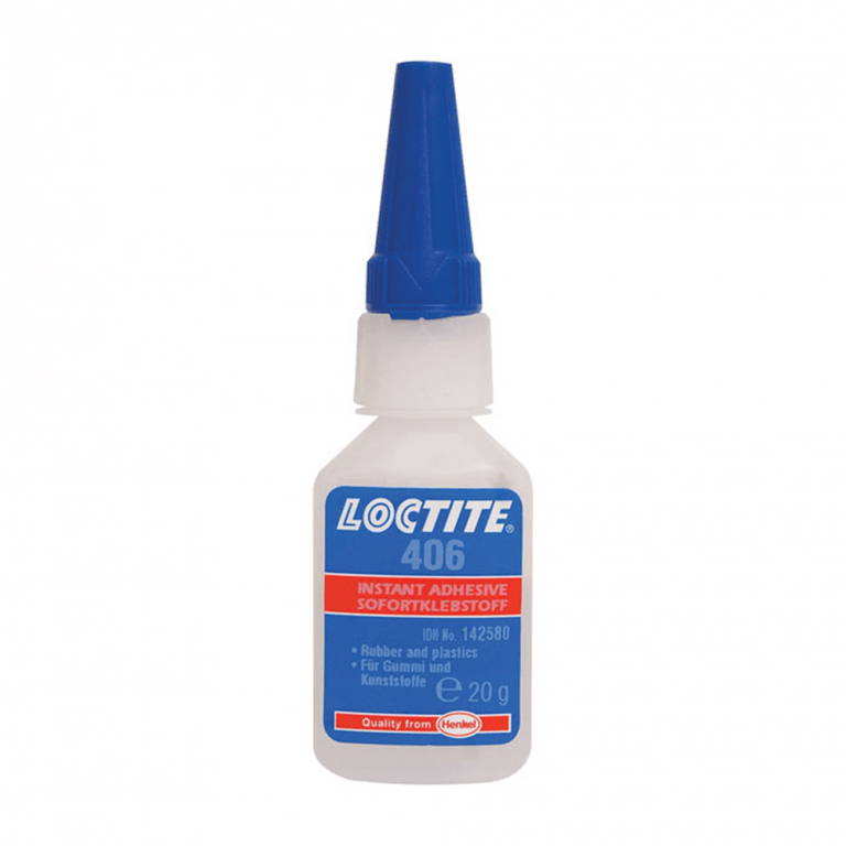 LOCTITE 406/20G Instant Adhesive for Plastics & Rubber ABC Bearings
