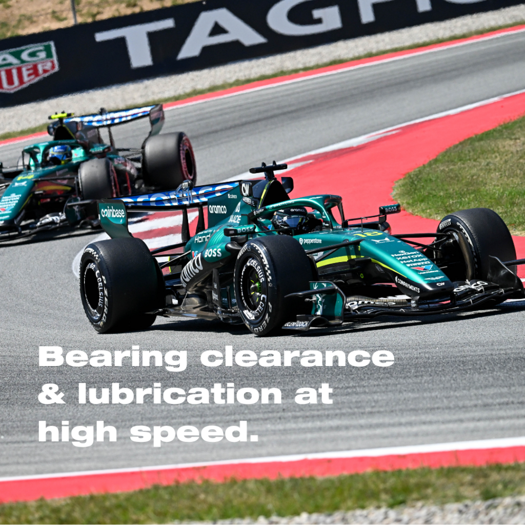 bearing clearance and lubrication at high speed - abc autosport bearings and components